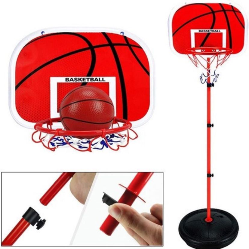 Soporte Aro de Básquetbol Ajustable + Pelota - ALTOQUE