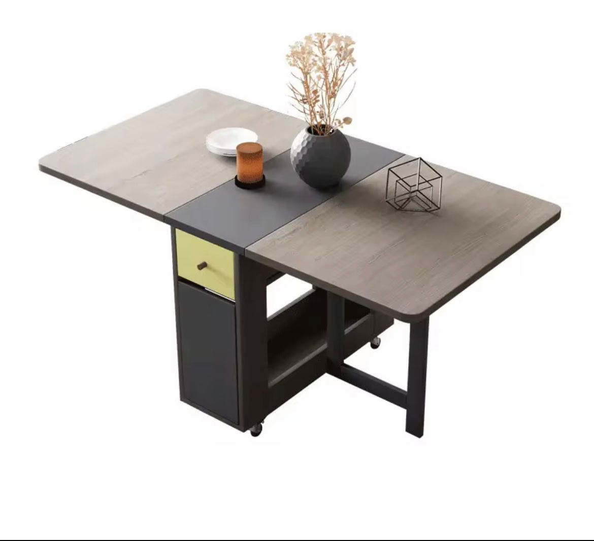 Juego De Comedor / Plegable Con 4 Sillas en Madera - ALTOQUE
