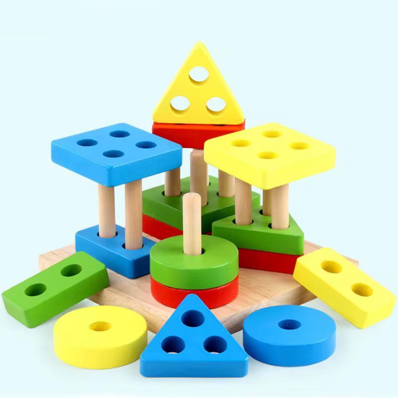 Juego Didáctico Montessori de Encastre - ALTOQUE