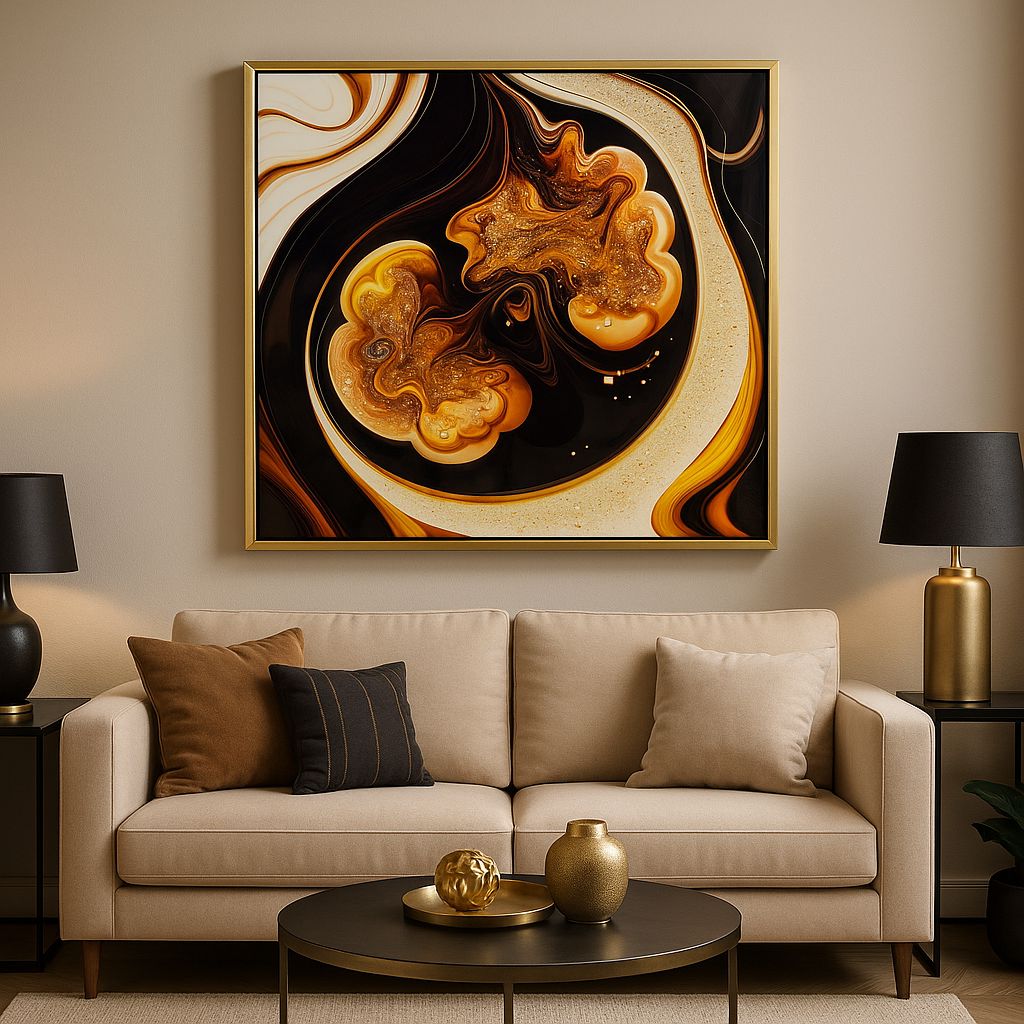 Cuadro Decorativo " Esencia de Ámbar" - ALTOQUE