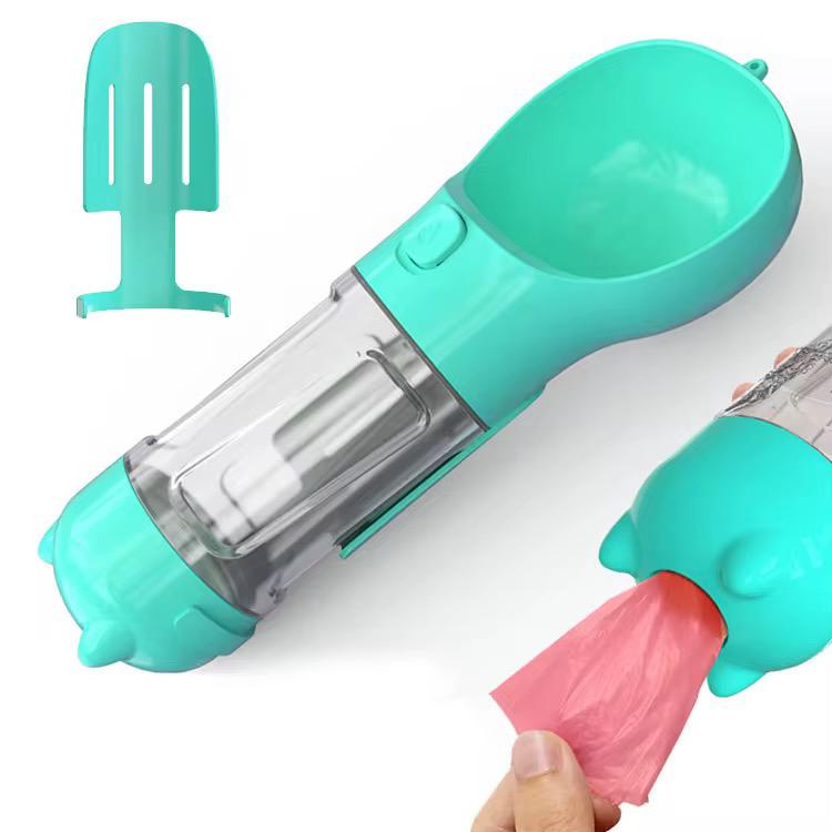 Dispensador de Agua para Mascota con Pala y Bolsas para Desechos - ALTOQUE