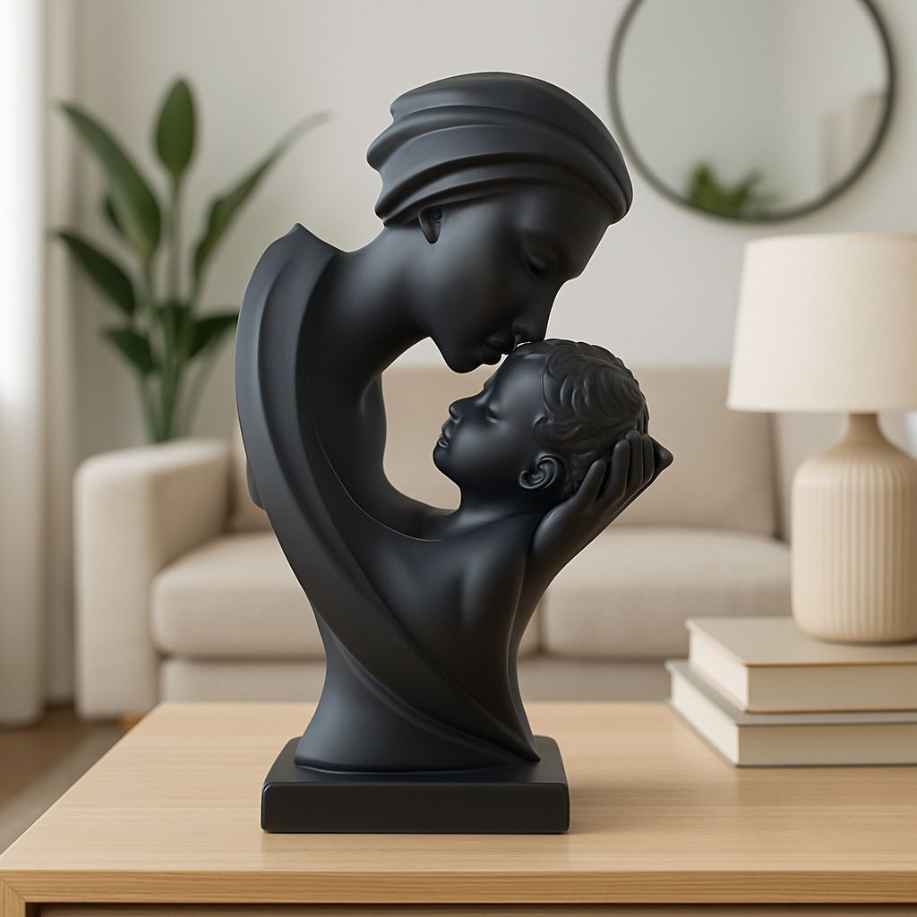 Adorno Estatuilla Madre E Hijo - ALTOQUE