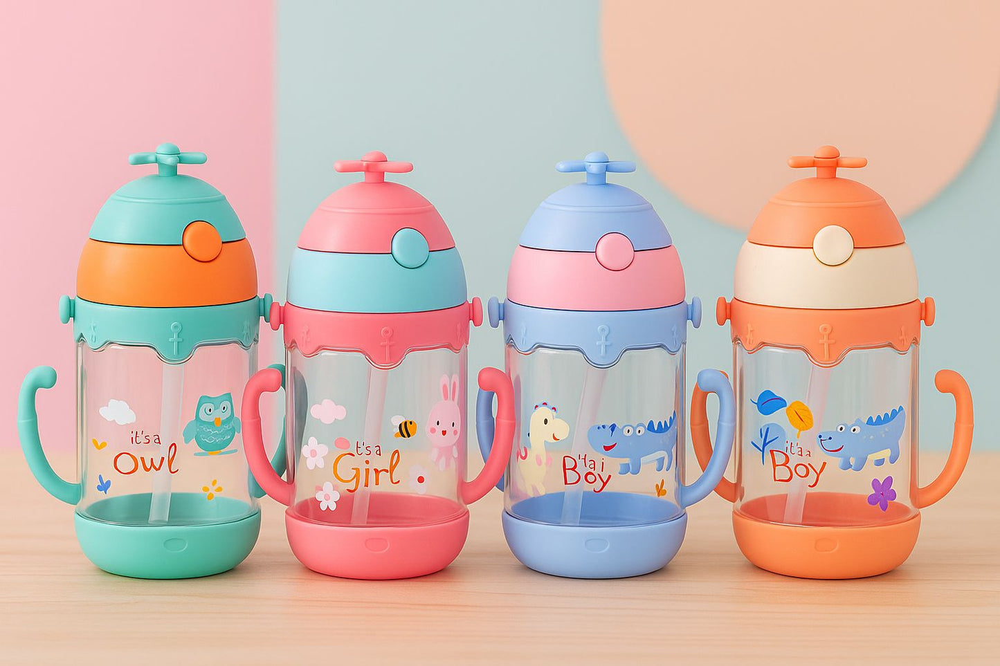 Botella Infantil con Asas - ALTOQUE