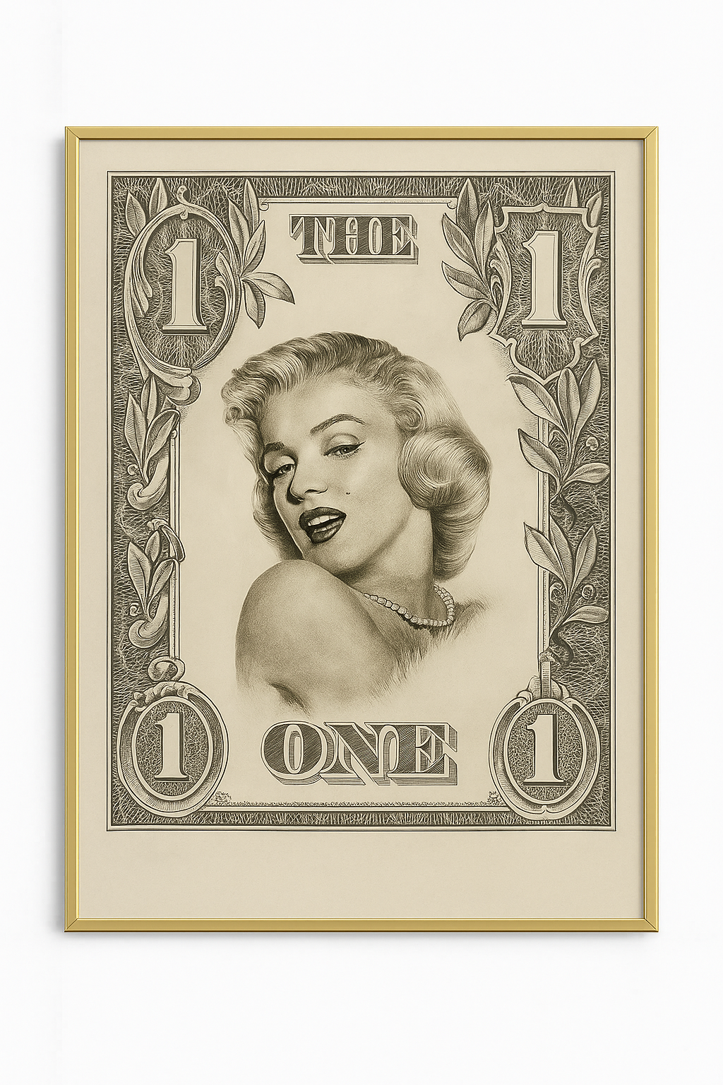Cuadro Decorativo "Dólar Marilyn" - ALTOQUE