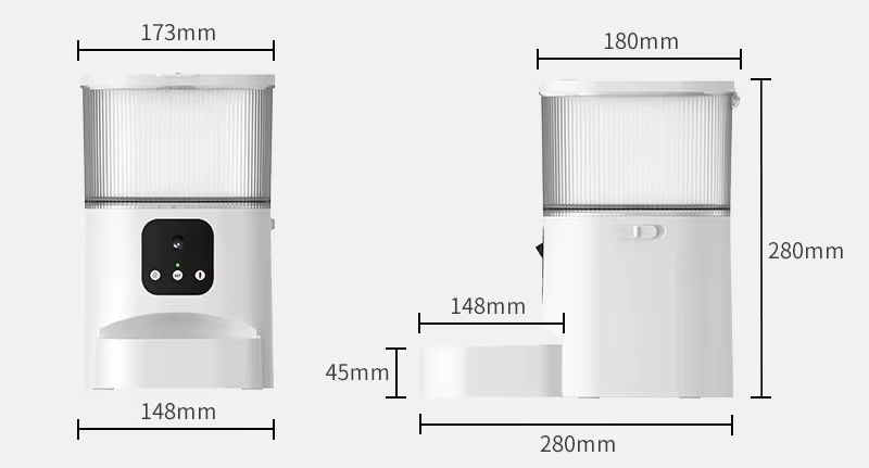 Dispensador Smart para Alimento de Mascota - ALTOQUE
