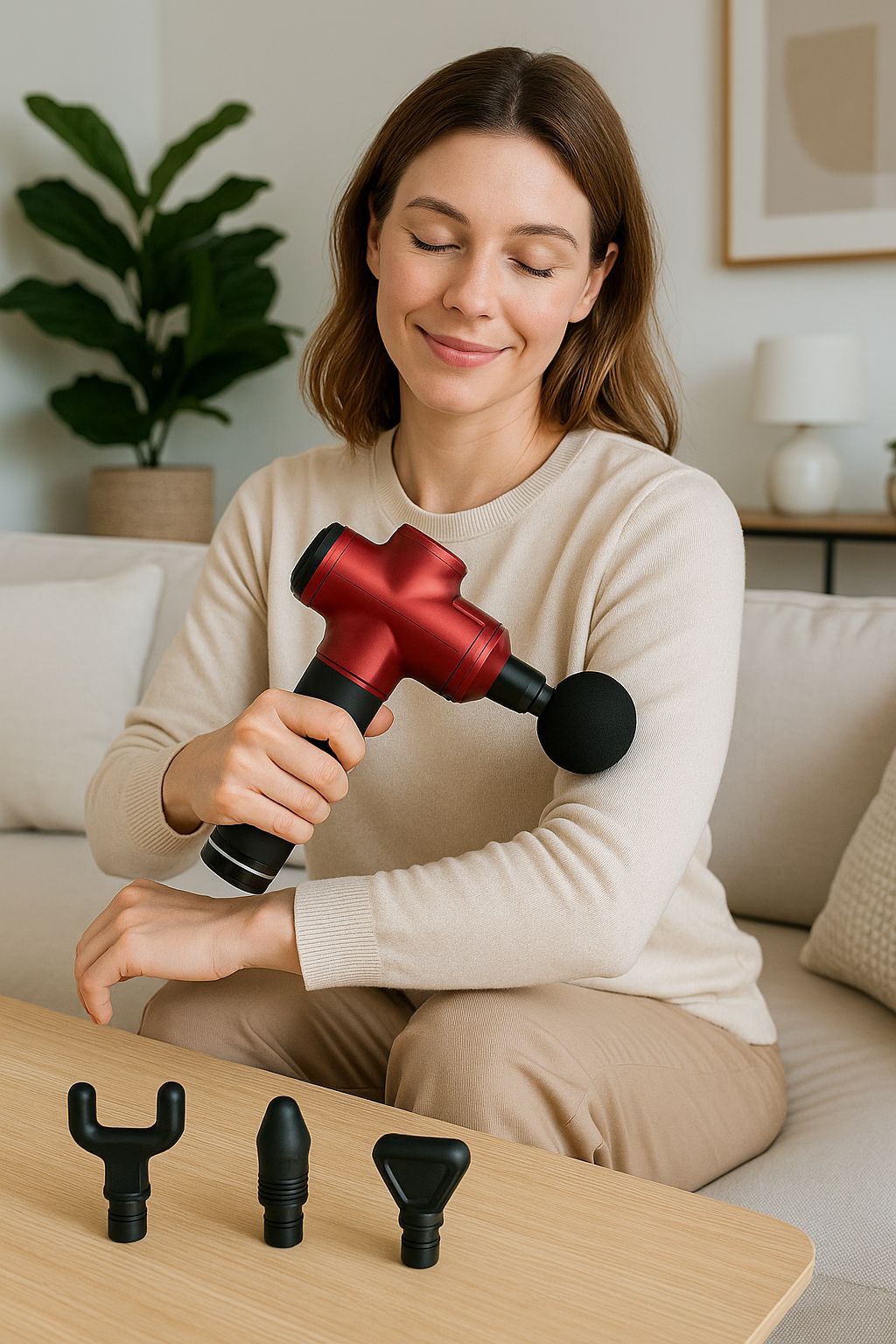 Pistola De Masaje 30 Velocidades Aliviar El Dolor Muscular - ALTOQUE