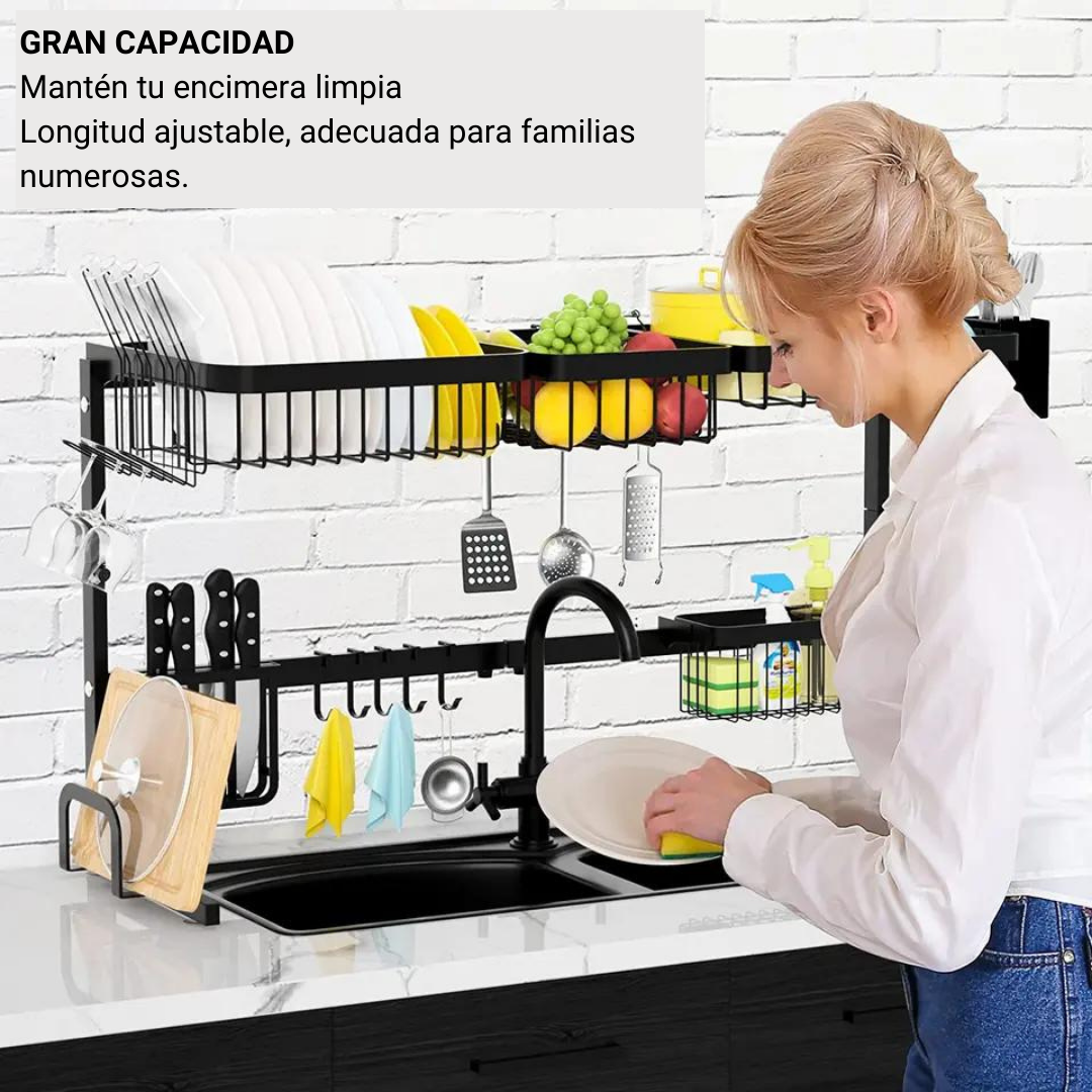 Escurridor de Platos Aéreo Ajustable - ALTOQUE