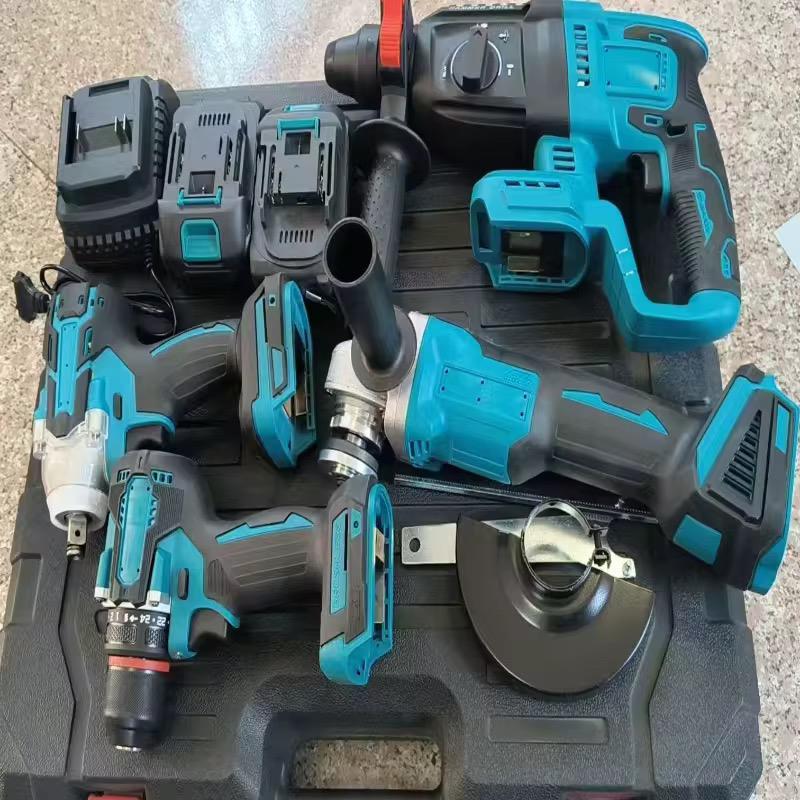 Kit de 4 Herramientas Inalámbricas 2 Baterías - ALTOQUE