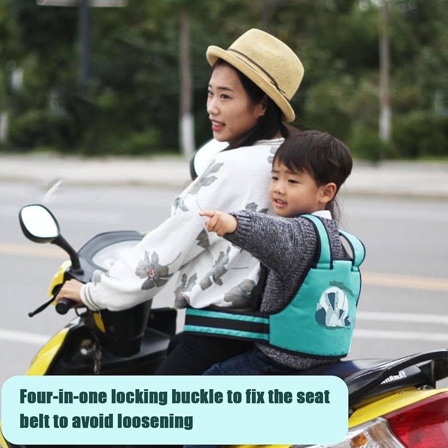 Chaleco Cinturón de Seguridad para Motos / Bicicletas Niños - ALTOQUE