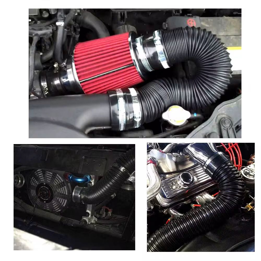 Manguera del conducto de aire Coche Universal Aire frío Turbo Admisión - ALTOQUE