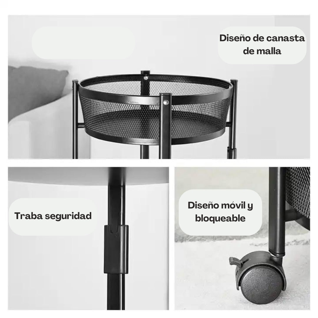 Carro Con Estantes Plegable Alto - ALTOQUE