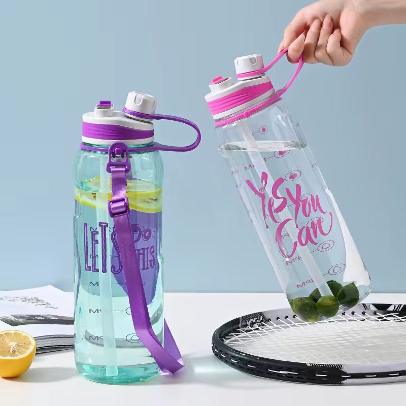 Botella Plástica de 1L con Diseño Motivacional - ALTOQUE