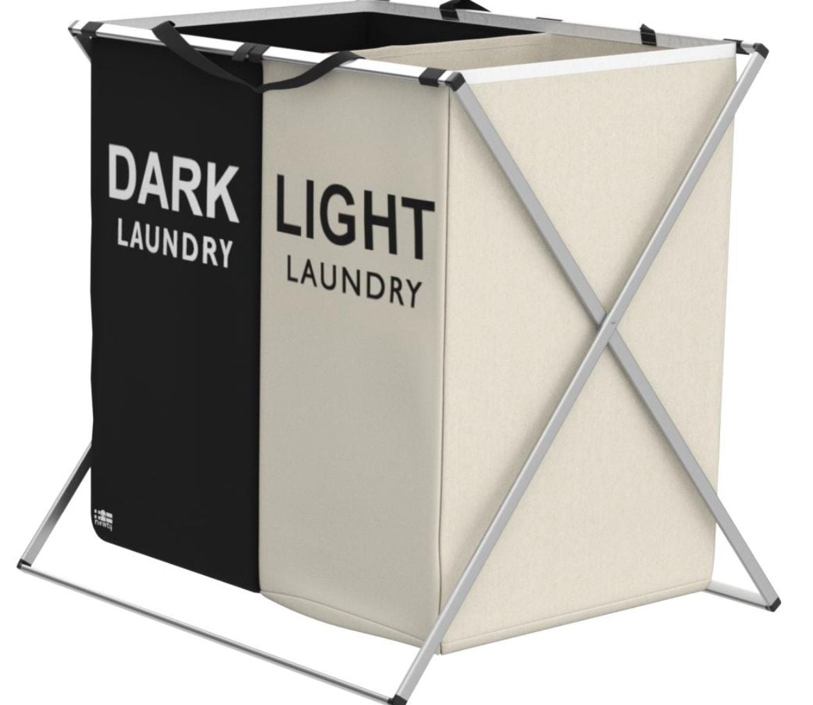 Cesto Para Ropa Doble Organizador - ALTOQUE