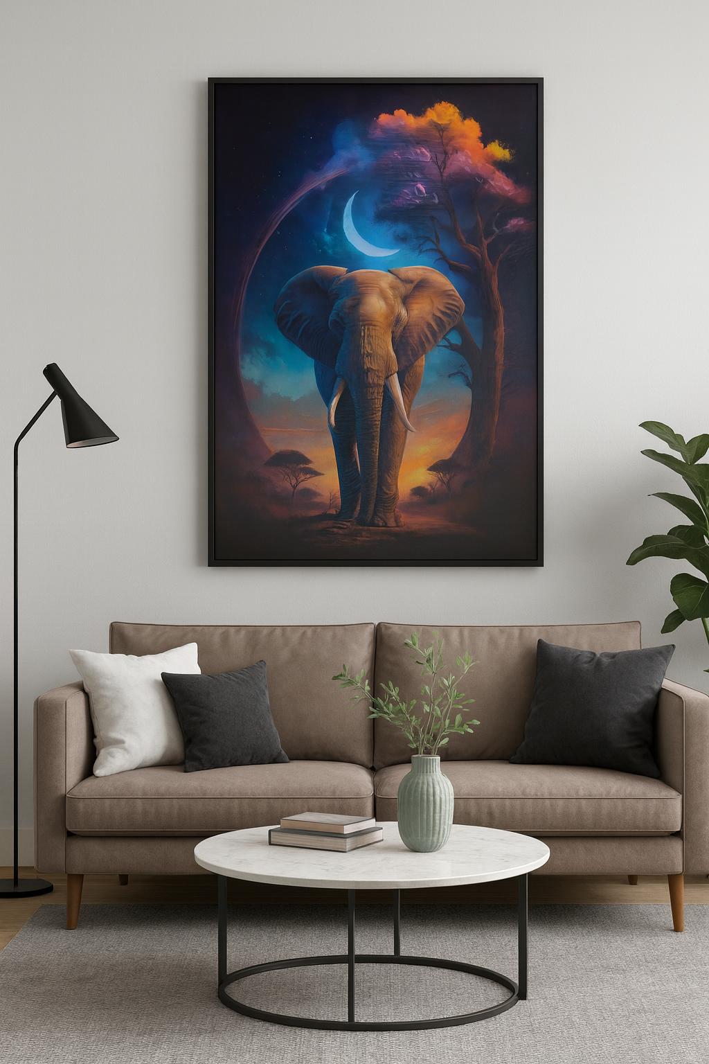 Cuadro Decorativo Elefante