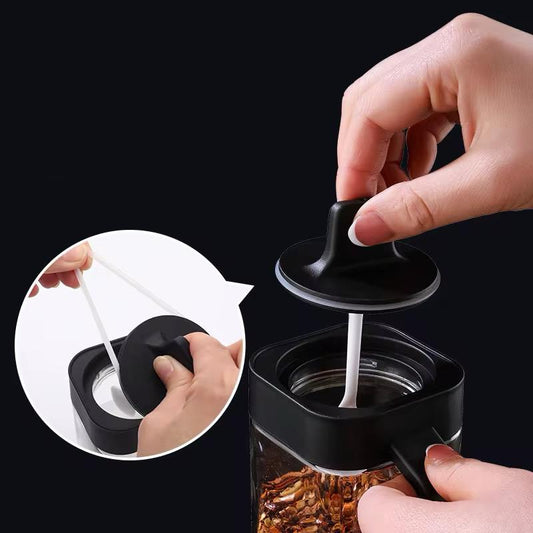 Especiero Triple con Cuchara Incluida