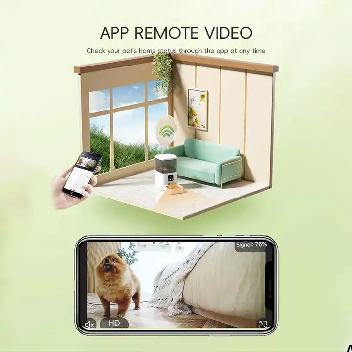 Dispensador Smart para Alimento de Mascota - ALTOQUE