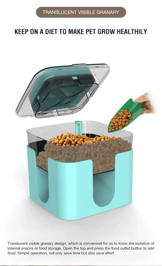Dispensador de Comida para Mascotas - ALTOQUE