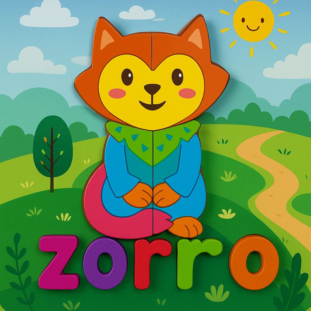 Puzzles en Madera con Palabras - ALTOQUE
