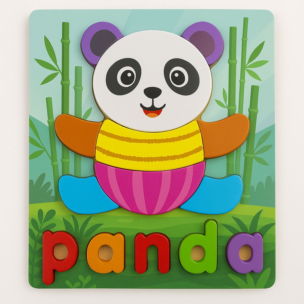 Puzzles en Madera con Palabras - ALTOQUE
