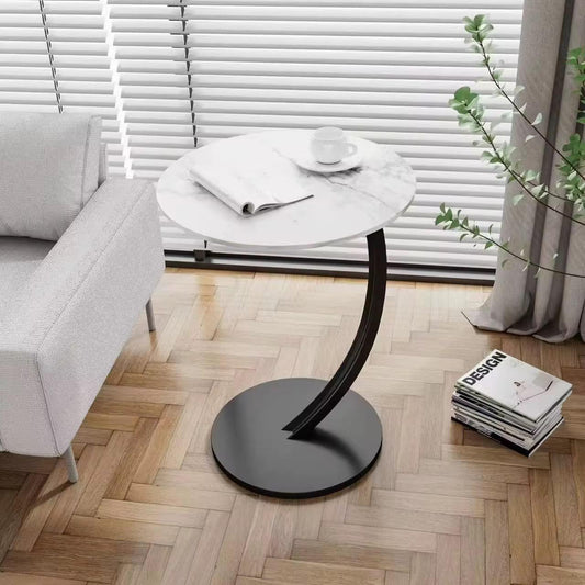 Mesa Auxiliar Redonda para Living