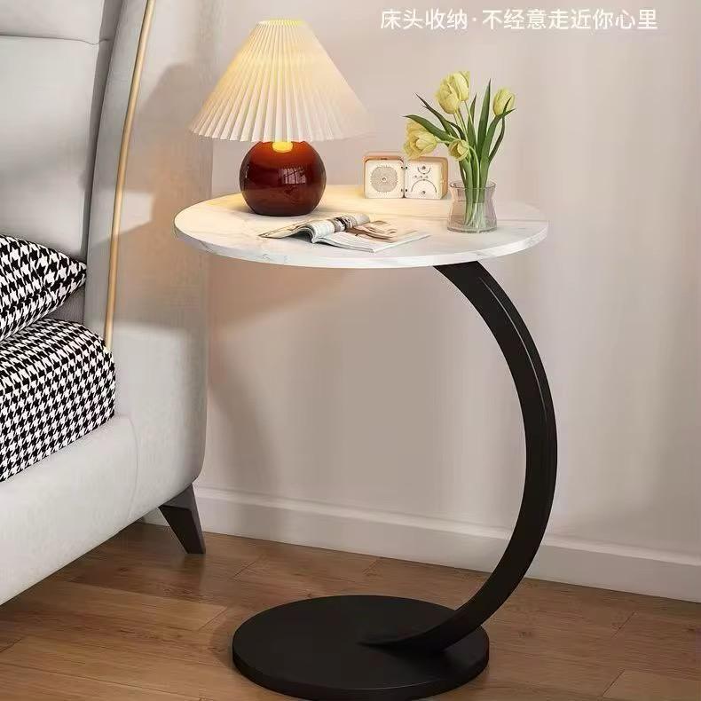 Mesa Auxiliar Redonda para Living
