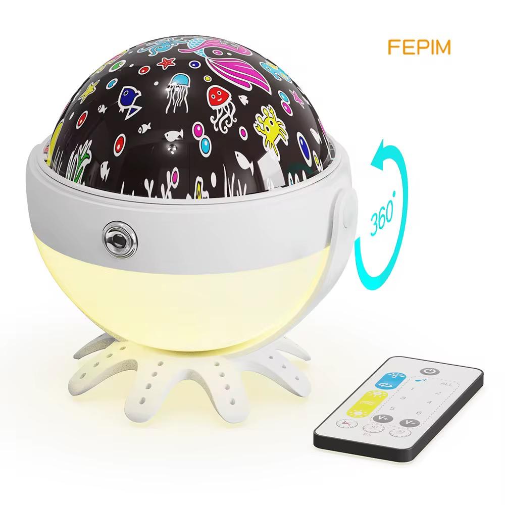 Lampara Infantil Veladora / Proyector 360° - ALTOQUE