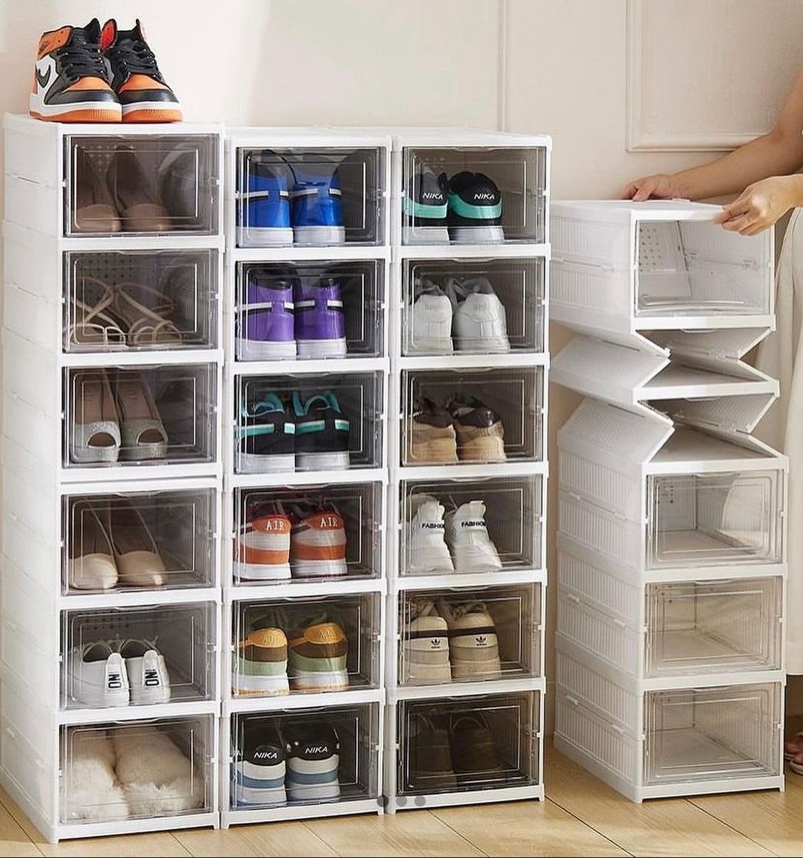 Zapatera de Torre plegable de 6 Estantes - ALTOQUE