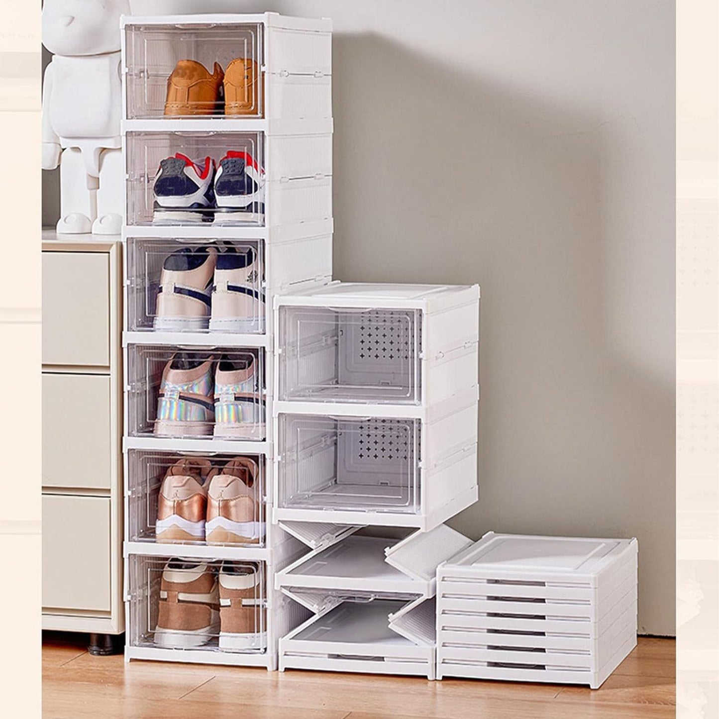 Zapatera de Torre plegable de 6 Estantes - ALTOQUE