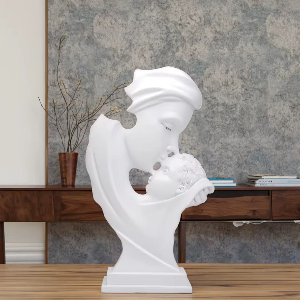 Adorno Estatuilla Madre E Hijo - ALTOQUE
