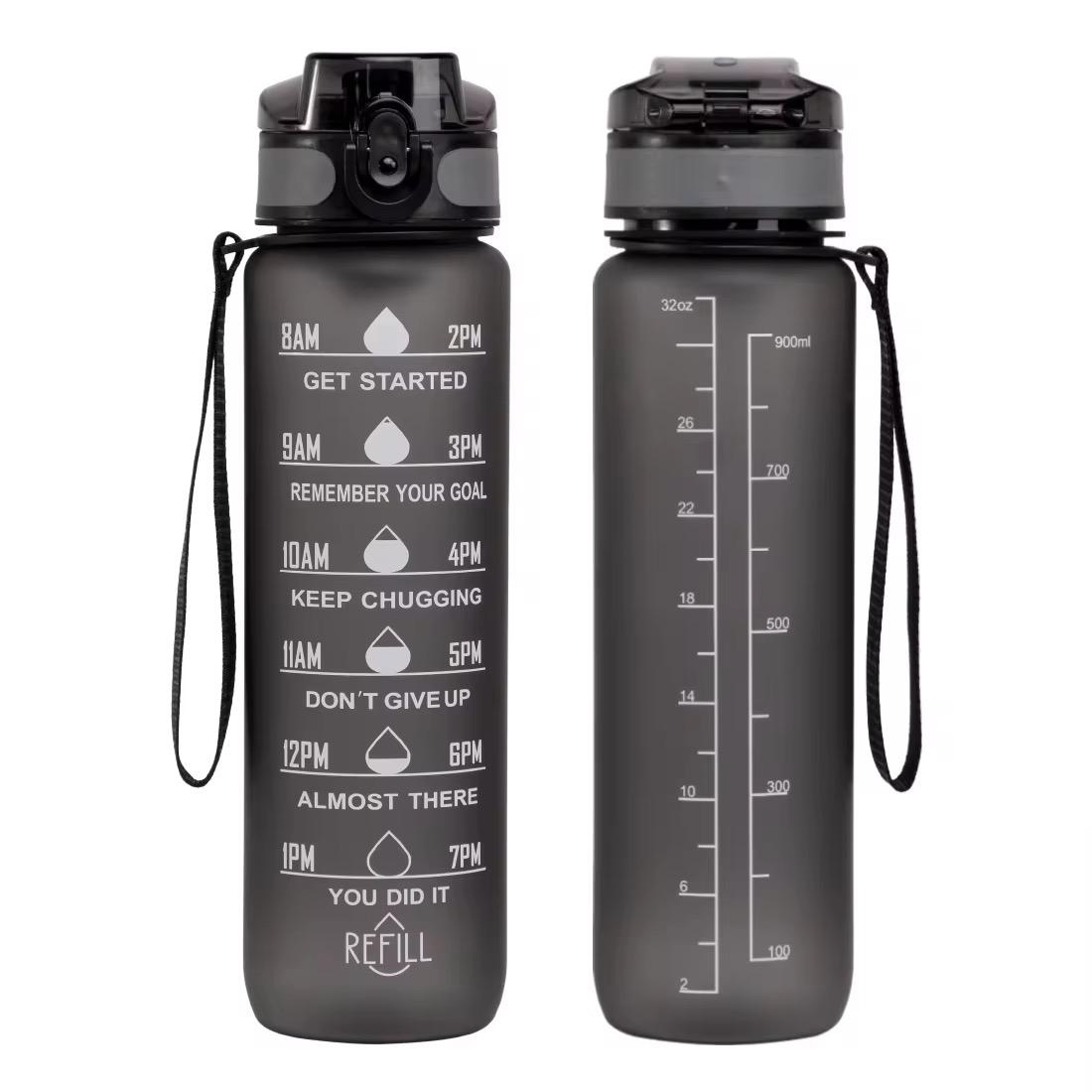 Botella Caramañola con Frases Motivacionales de 1000ml - ALTOQUE
