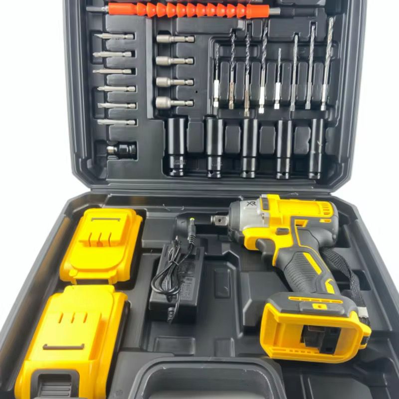 Atornilladora de impacto caja varios accesorios - ALTOQUE