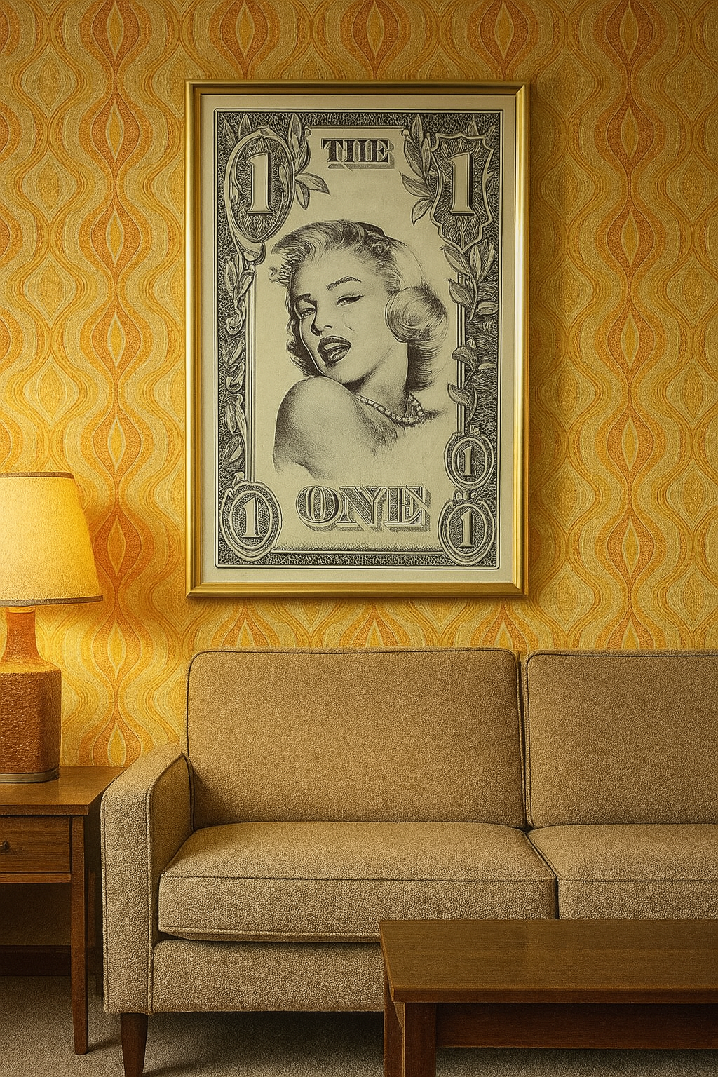 Cuadro Decorativo "Dólar Marilyn" - ALTOQUE