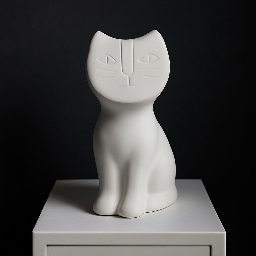Adorno Gato Cara Chata - ALTOQUE