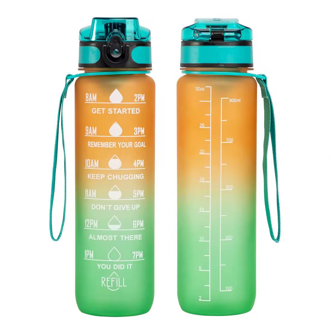 Botella Caramañola con Frases Motivacionales de 1000ml - ALTOQUE