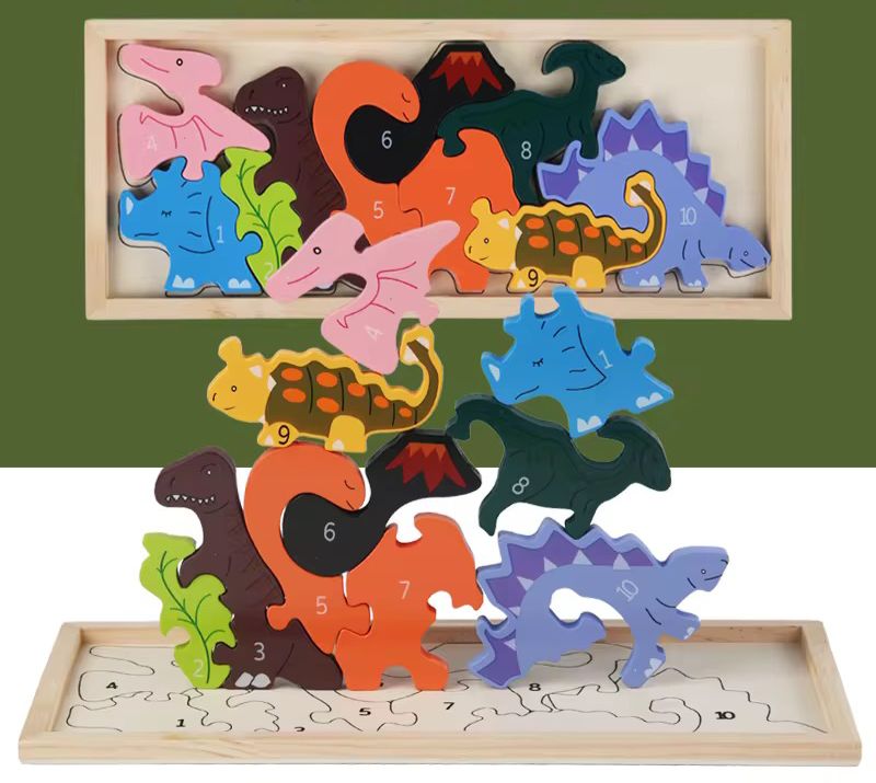 Puzle Didácticos de Madera 3D - ALTOQUE