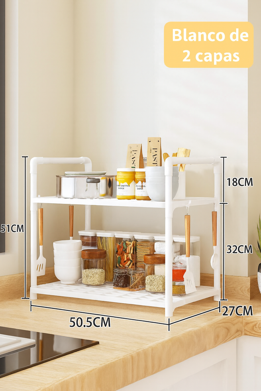 Organizador para Cocina 2 Niveles