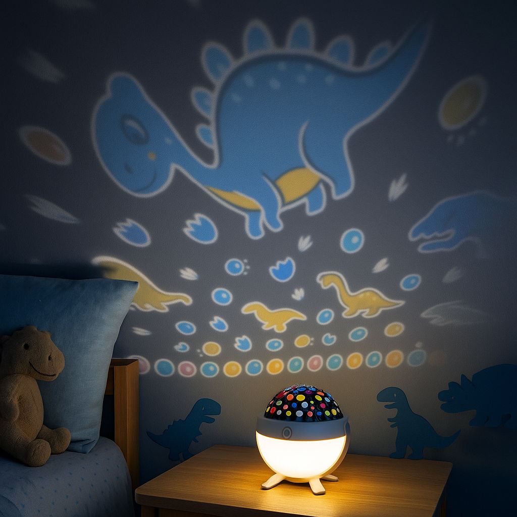 Lampara Infantil Veladora / Proyector 360° - ALTOQUE
