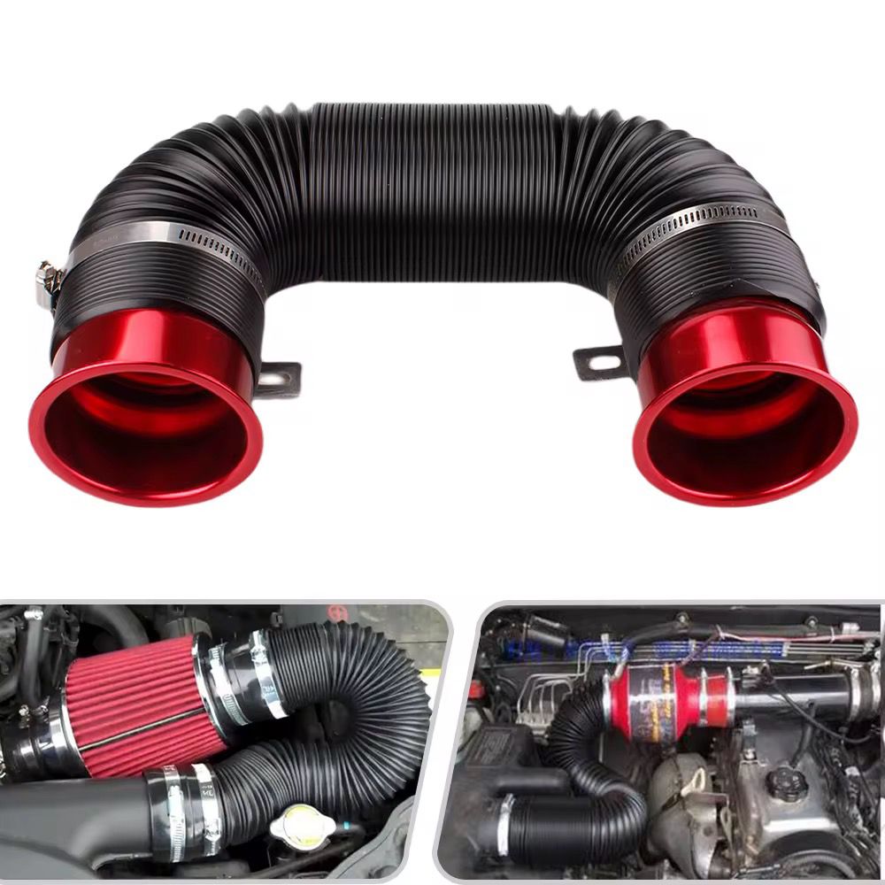 Manguera del conducto de aire Coche Universal Aire frío Turbo Admisión - ALTOQUE