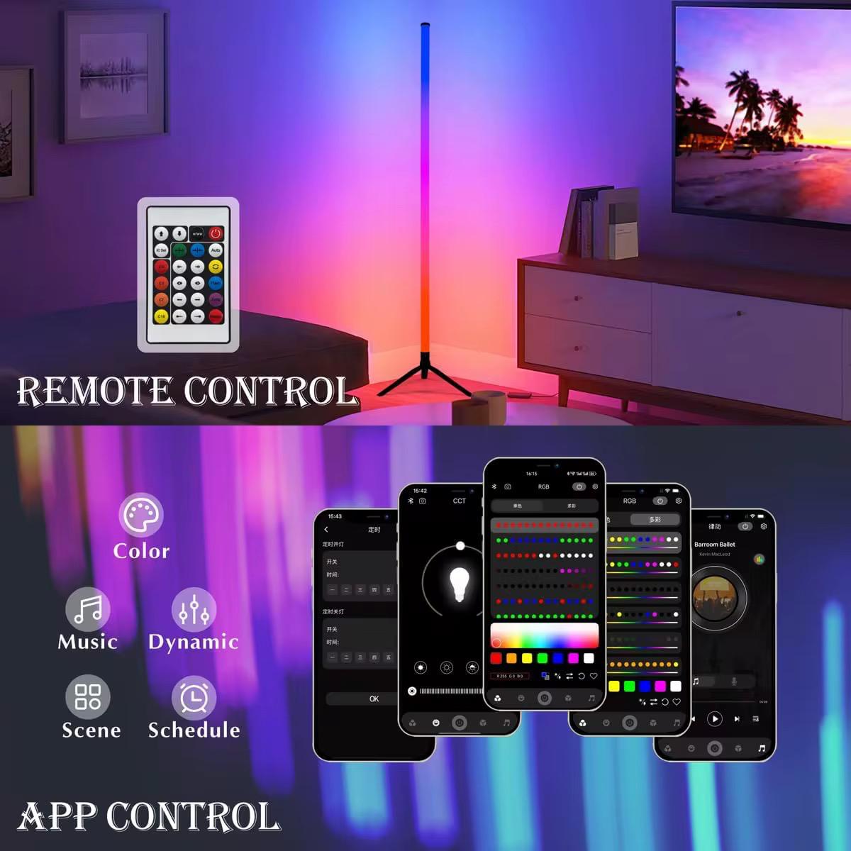 Barra De Luz De Tubo RGB Con Soporte De Luz 1 Unidad - ALTOQUE