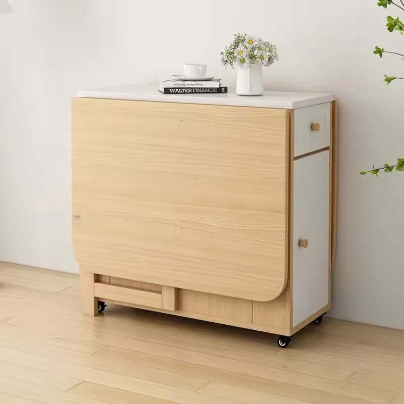 Juego De Comedor / Plegable Con 4 Sillas en Madera - ALTOQUE