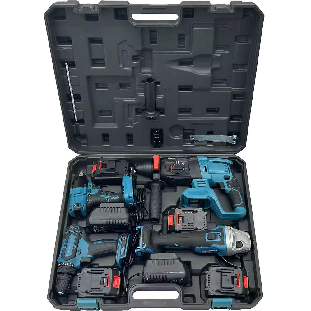Kit de 4 Herramientas Inalámbricas 4 Baterías - ALTOQUE
