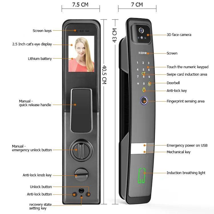 Cerradura para Puerta Inteligente - ALTOQUE