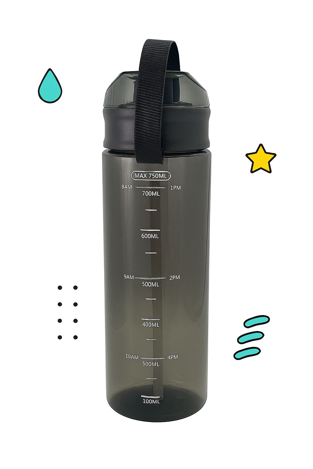 Botella Caramañola 750ml - ALTOQUE