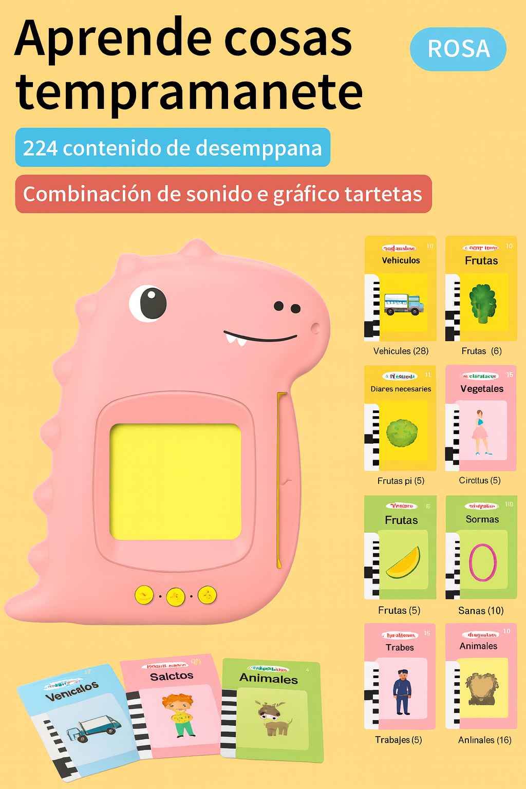 Juego Traductor 224 Tarjetas