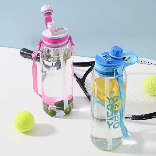 Botella Plástica de 1L con Diseño Motivacional - ALTOQUE