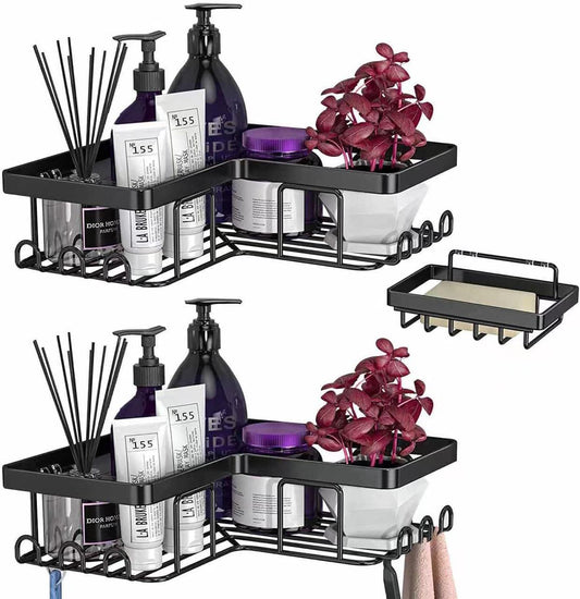 Esquinero Estante Organizador Adhesivo Set X3 piezas - ALTOQUE