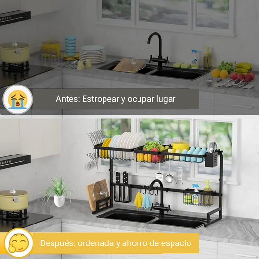 Escurridor de Platos Aéreo Ajustable - ALTOQUE
