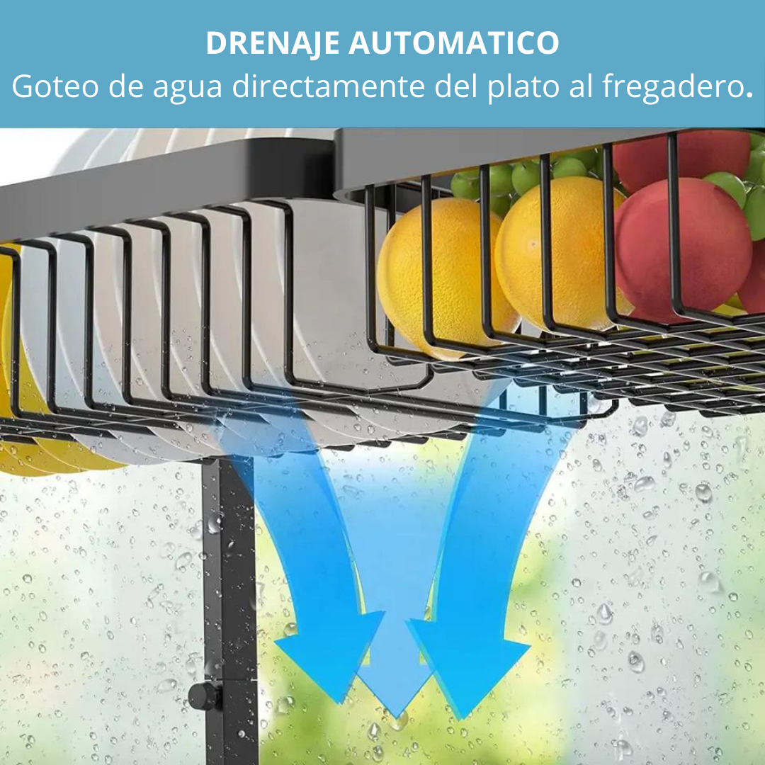 Escurridor de Platos Aéreo Ajustable - ALTOQUE
