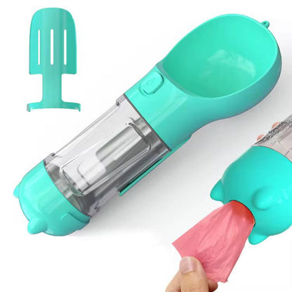 Dispensador de Agua para Mascota con Pala y Bolsas para Desechos - ALTOQUE