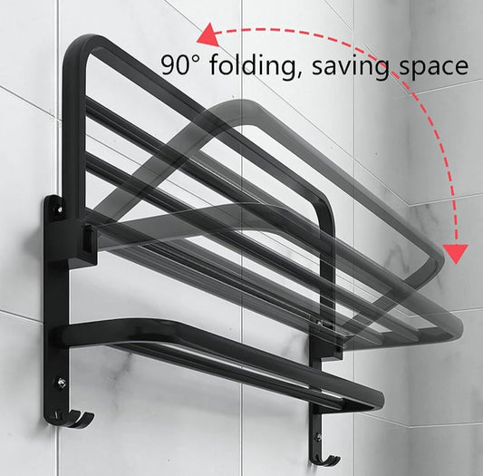 Toallero Hotelero Negro 50 cm - ALTOQUE